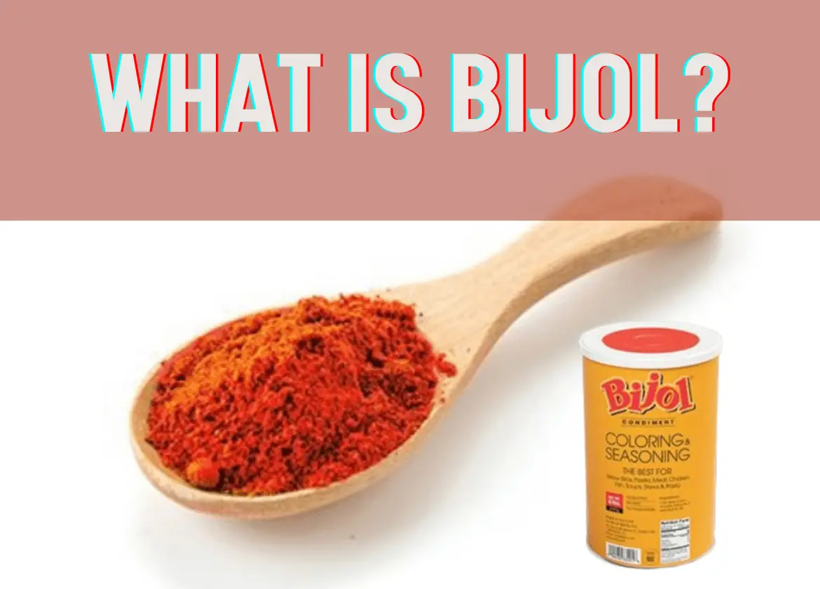 A large spoon of bijol.