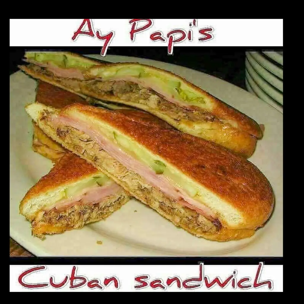 A Cuban sandwich from Ay Papi’s. 