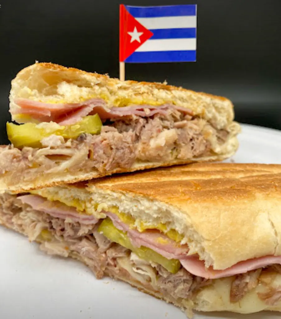 The Cuban sandwich from Chichos Sabor A Cuba.