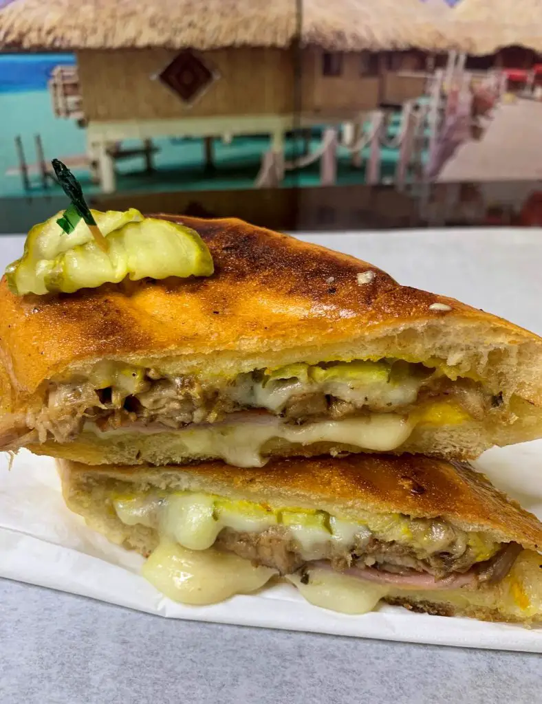 A stacked Cuban sandwich from Havana Central restaurant.