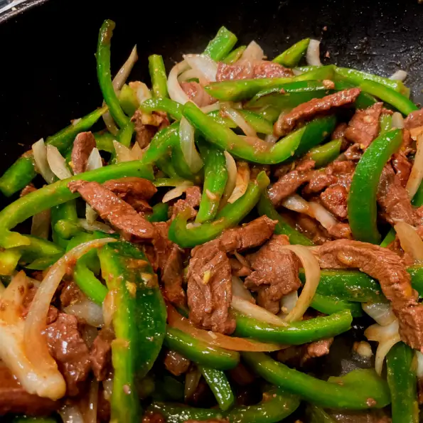 Easy and delicious Pepper Steak.