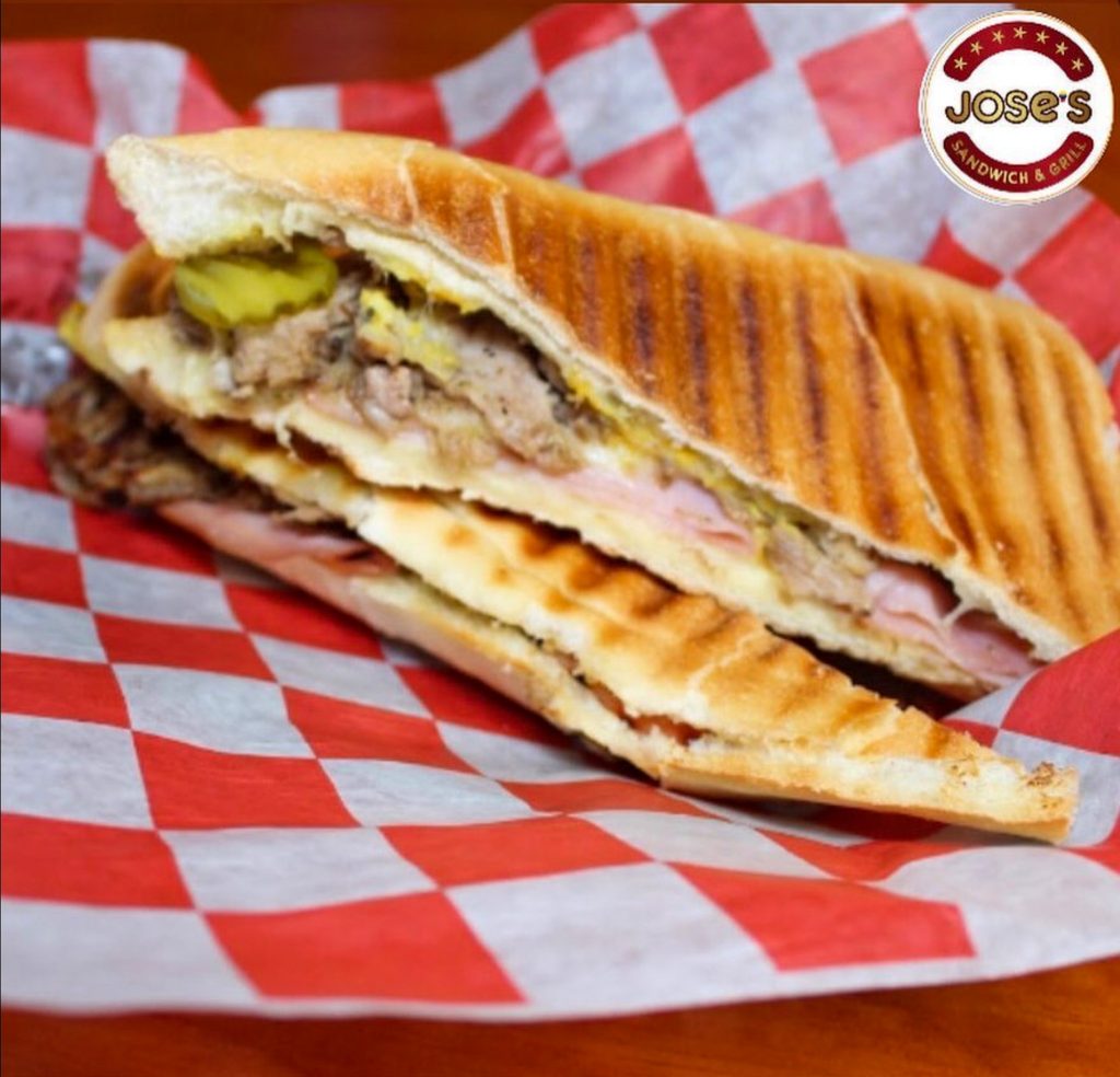 The Cuban sandwich from Jose’s Sandwich and Grill.