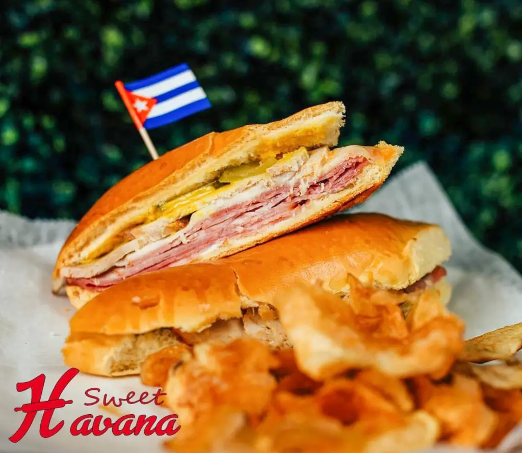 A Cuban sandwich from Sweet Havana restaurant.